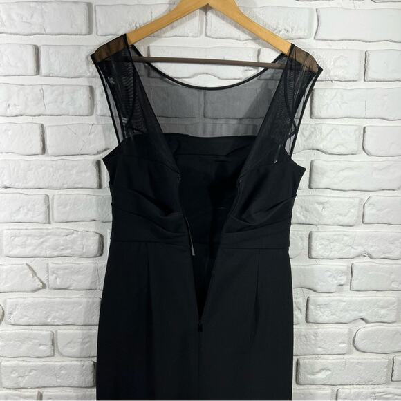 NWT Vera Wang Black Formal Dress Size 6 - Picture 4 of 11